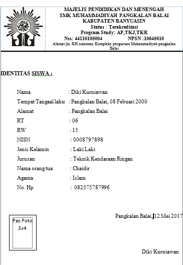 Contoh Laporan Prakerin Smk Lengkap Dengan Pembahasan