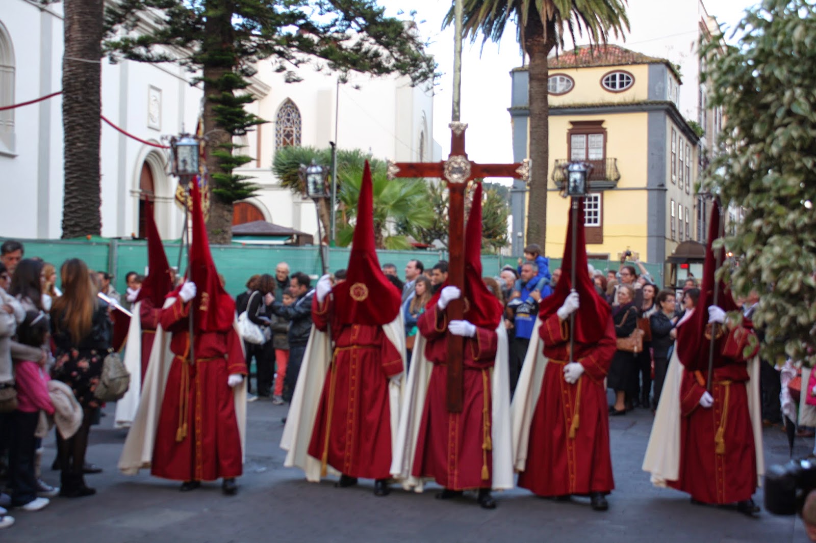 LA SEMANA SANTA EN CANARIAS PROCESIÓN DEL MIERCOLES SANTO EN LA LAGUNA