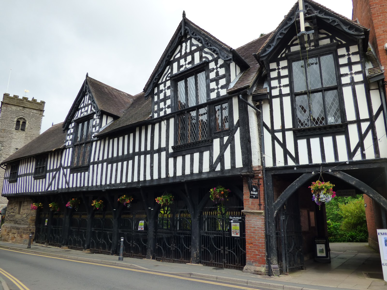 Discovering Much Wenlock Guild Hall Garden Tea Cakes And Me