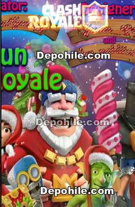 Clash Royale Funroyale "Christmas" Kart,Arena Sınırsız Hileli Apk