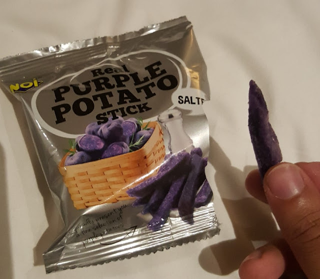 purple potato snack