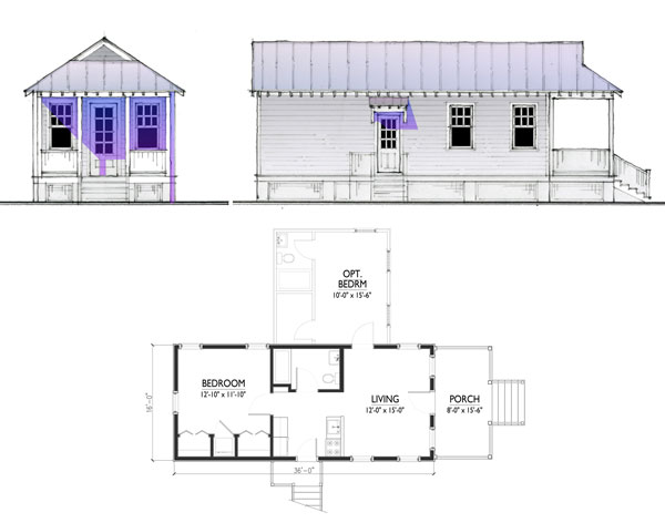 Small Scale Homes Katrina Cottages / Cusato Cottages