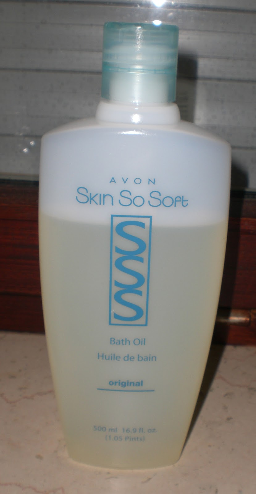 Cotton Candy Fro: AVON Skin So Soft Bath Oil