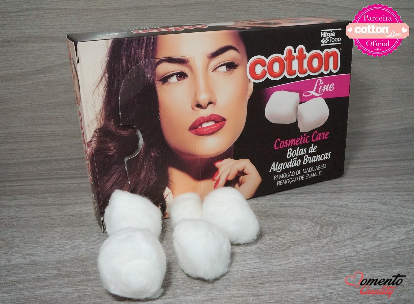 Cotton Line no Curso de Auto Maquiagem