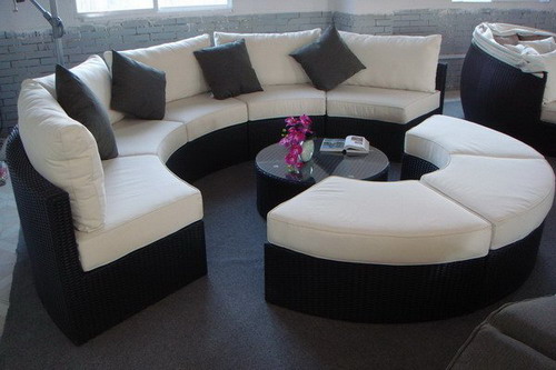 Exotic Round Sectional Sofa Gallery 