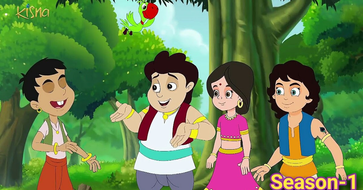 kisna cartoon holi hai