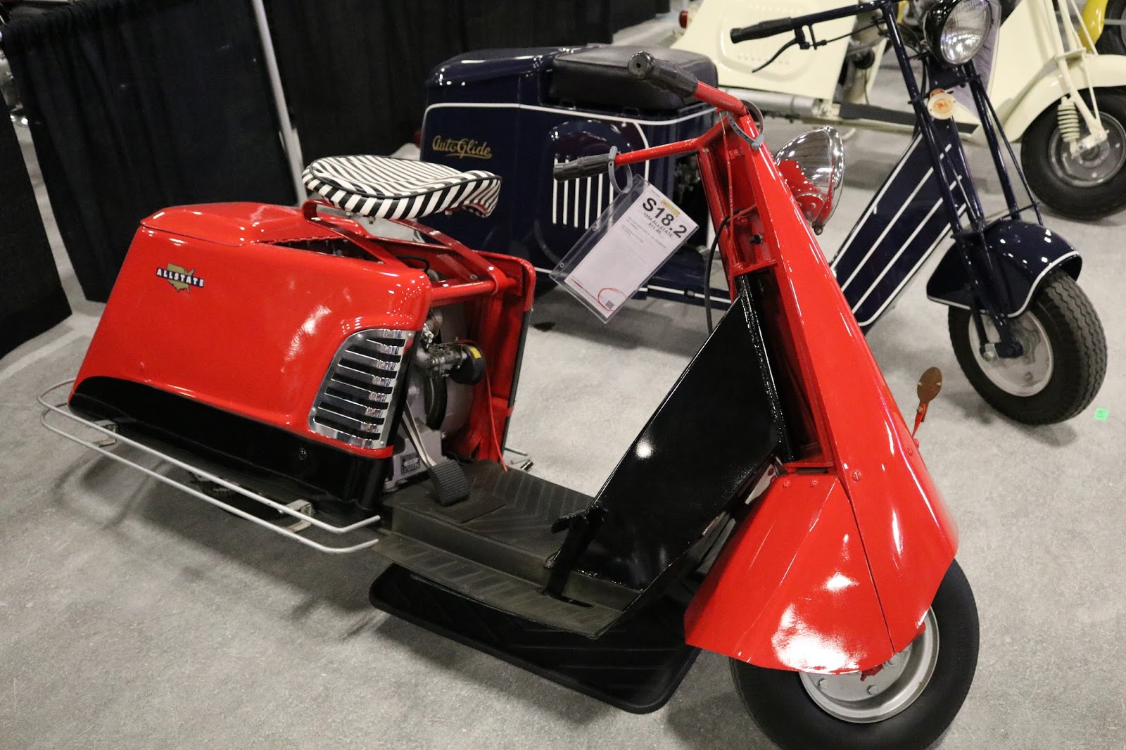 OldMotoDude: 1954 Allstate Scooter sold for $3,250 at the 2017 Mecum