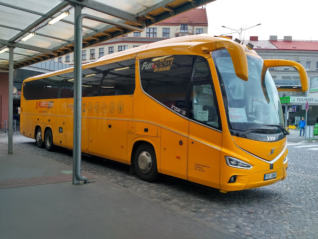 Автобуси RegioJet сполученням Будапешт-Прага