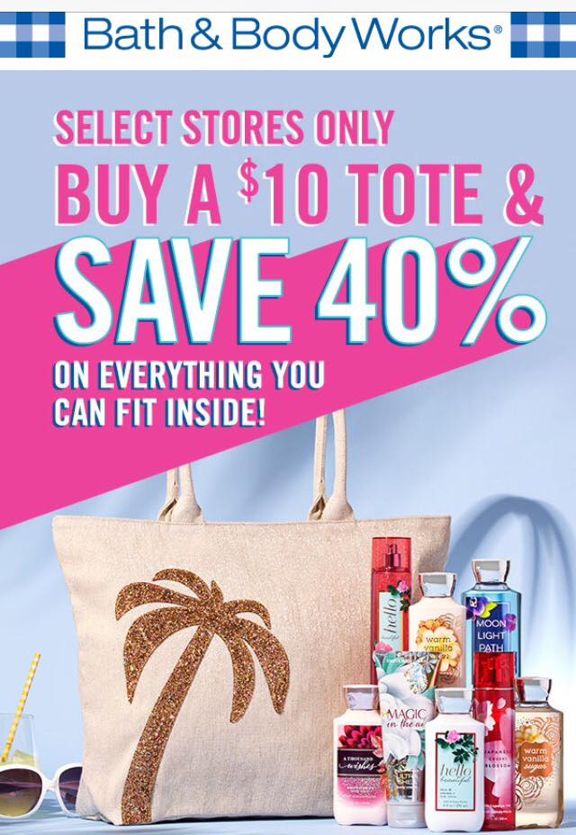 Life Inside the Page Bath & Body Works Saturday Surprise Buy a