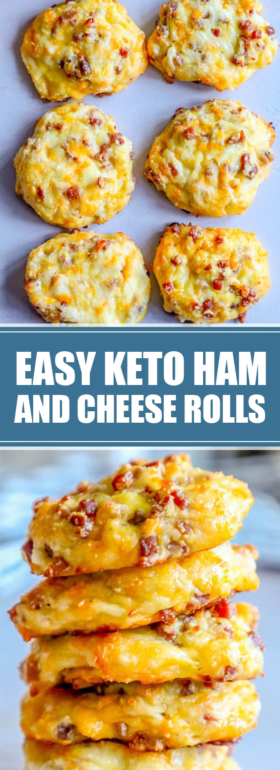 Easy Keto Ham and Cheese Rolls FOOD RECIPES