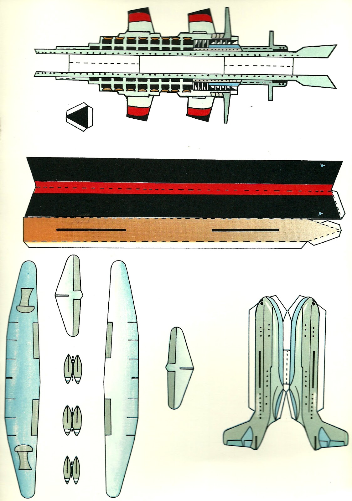 Hamilton Junction A Paper Ship To Print And Make 