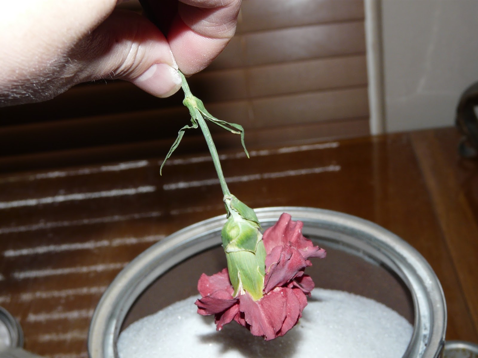 The "Secret" is Gratitude Drying Flowers From a Funeral or Wedding Using Silica Gel Crystal Sand
