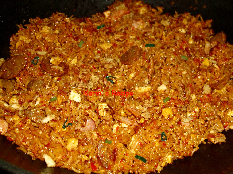 Karin's Recipe Nasi Goreng Jawa (Javanese Fried Rice)