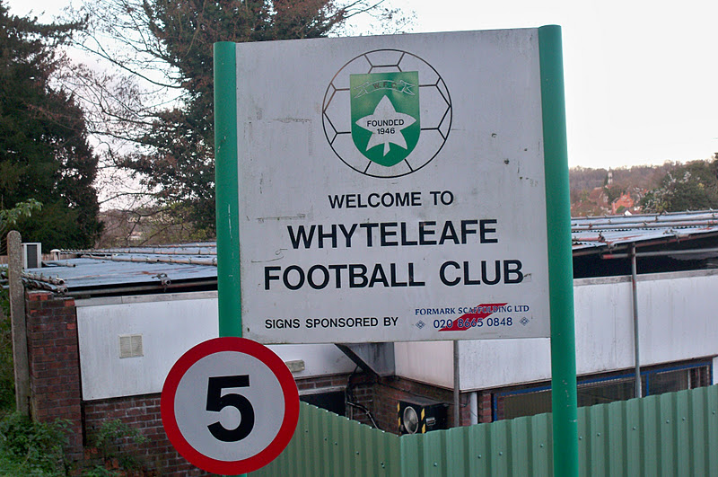 Football Grounds visited by Richard Bysouth Whyteleafe FC