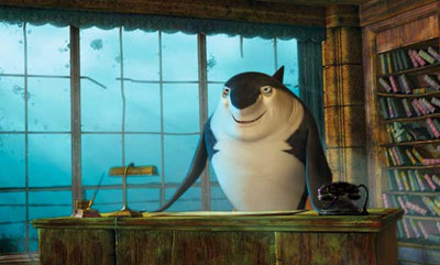 Robert Deniro Shark Tale animatedfilmreviews.filminspector.com