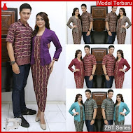 ZBT11609 Kebaya Batik Couple Zulaika Panajng Untuk BMGShop
