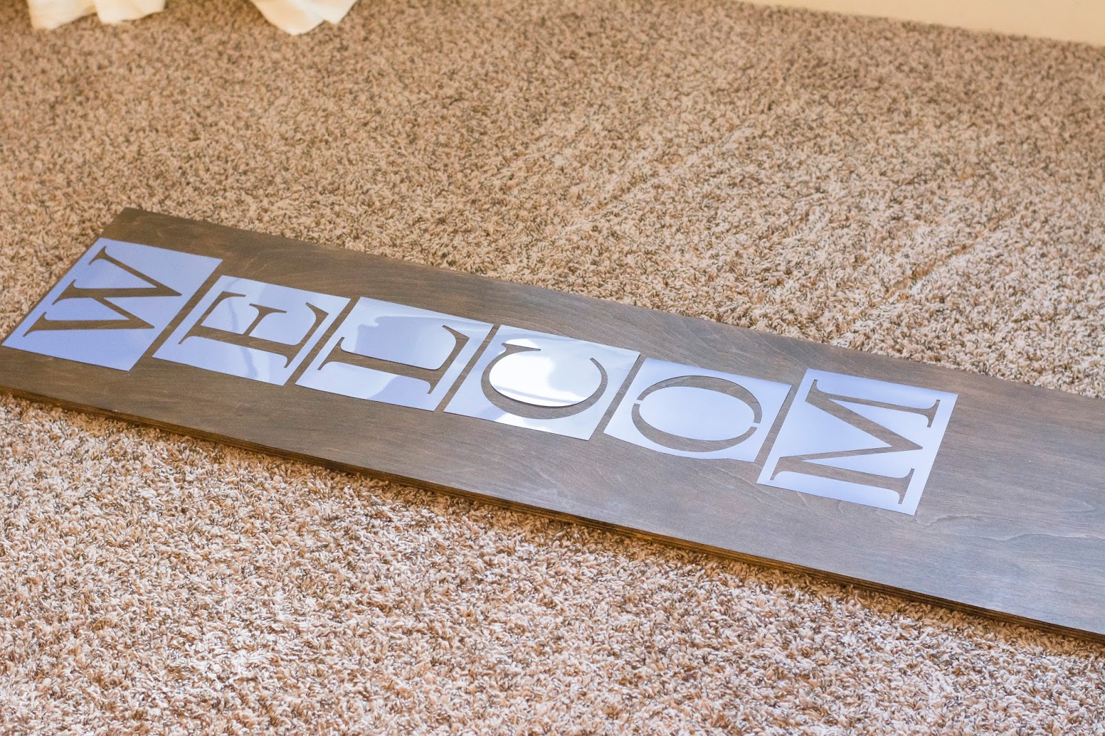delightful order diy welcome sign letter stencils hobby lobby