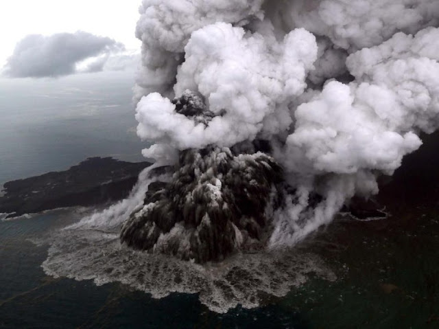 BMKG Pasang 6 Sensor Pantau Aktivitas Gunung Anak Krakatau 