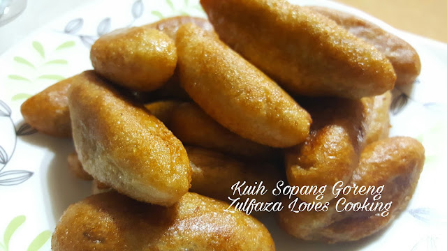 ZULFAZA LOVES COOKING: Kuih sopang (sepang) goreng