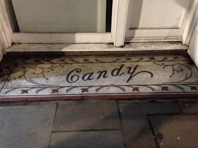 Doorway mosaic, Notting Hill Gate, London 