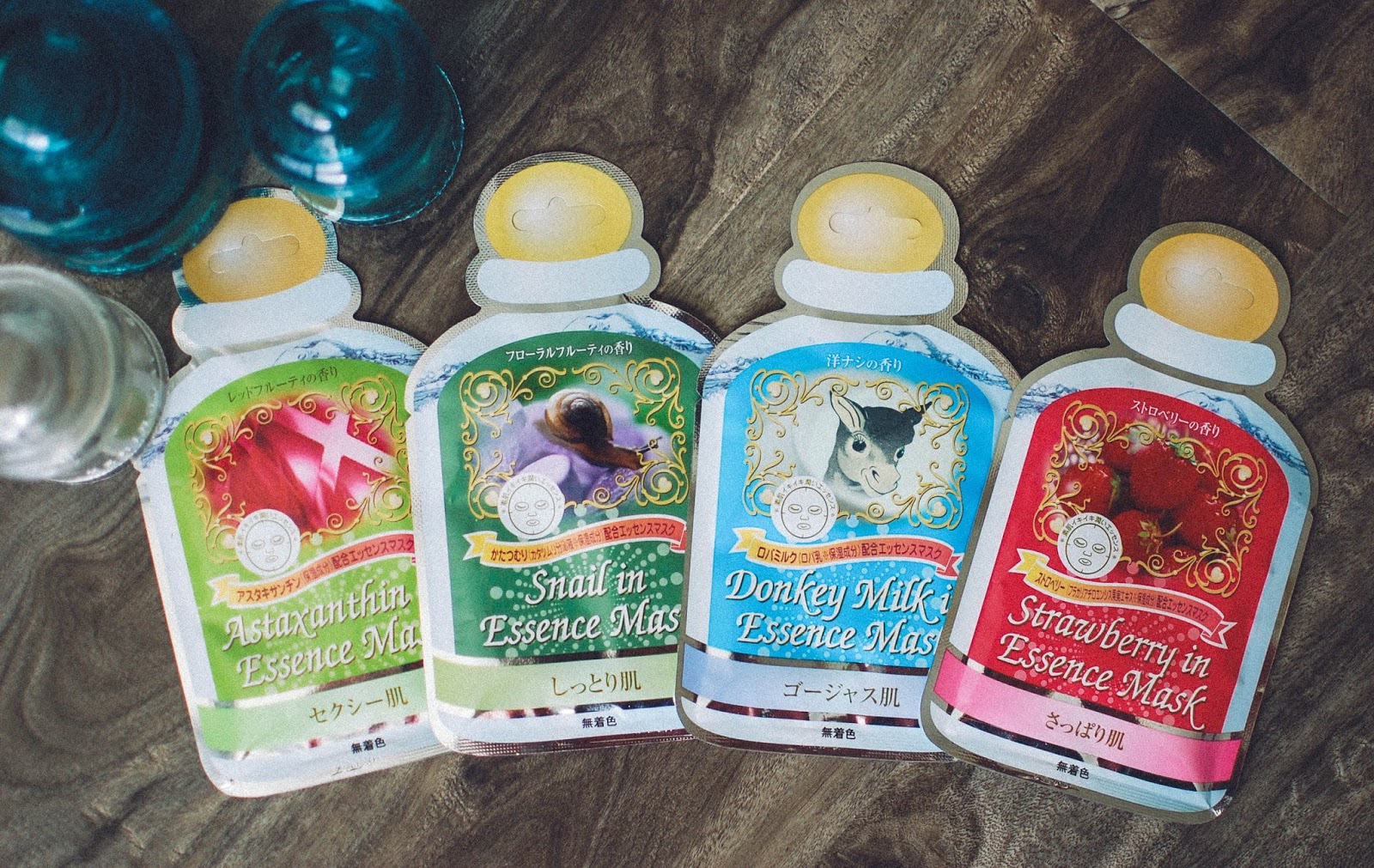 The Redolent Mermaid In Essence Sheet Masks Astaxanthin, Snail