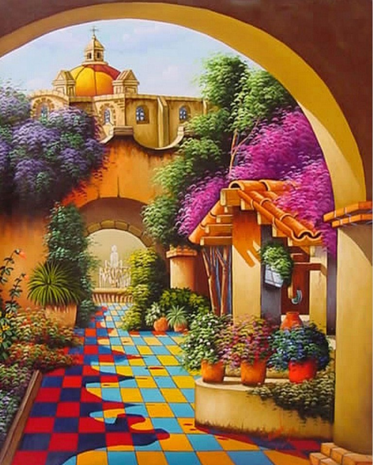 EL ARTE Y ACTIVIDAD CULTURAL: PINTURAS MEXICANAS PAISAJES