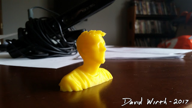 cool 3d print idea, scan and print someone, scan and print yourself