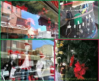 Decoración navideña en San Bernardo
