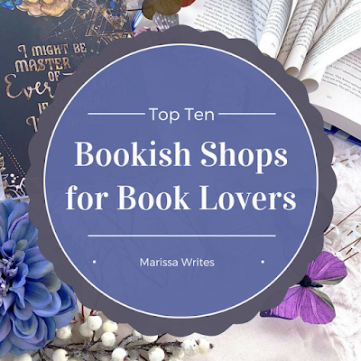 Top Ten Bookish Shops for Book Lovers - Top Ten Tuesday on Reading List