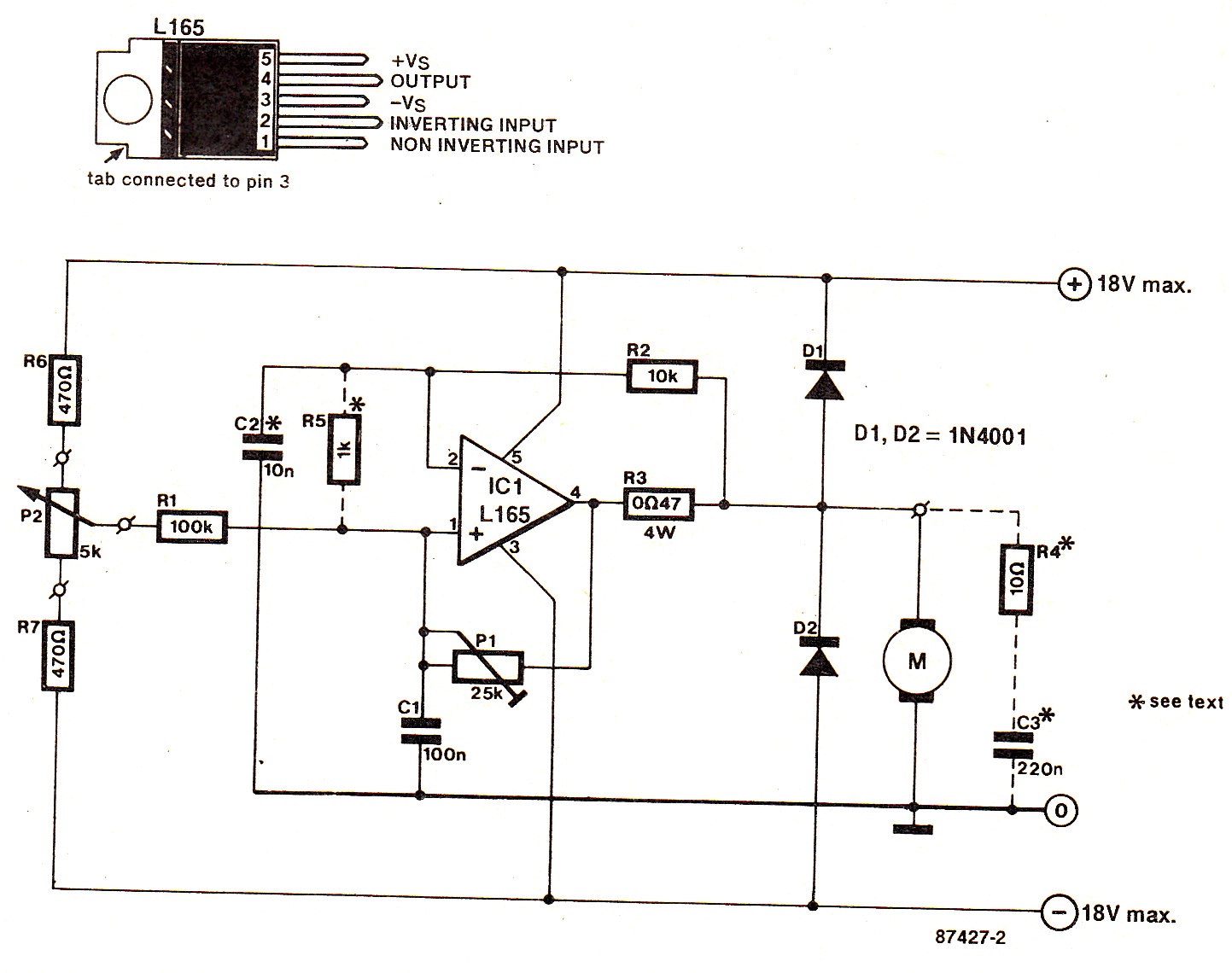 Simplest DC Motor Speed Controller Circuit Diagram - ElectricalCoreCircuits