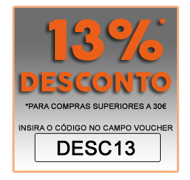 13% de desconto