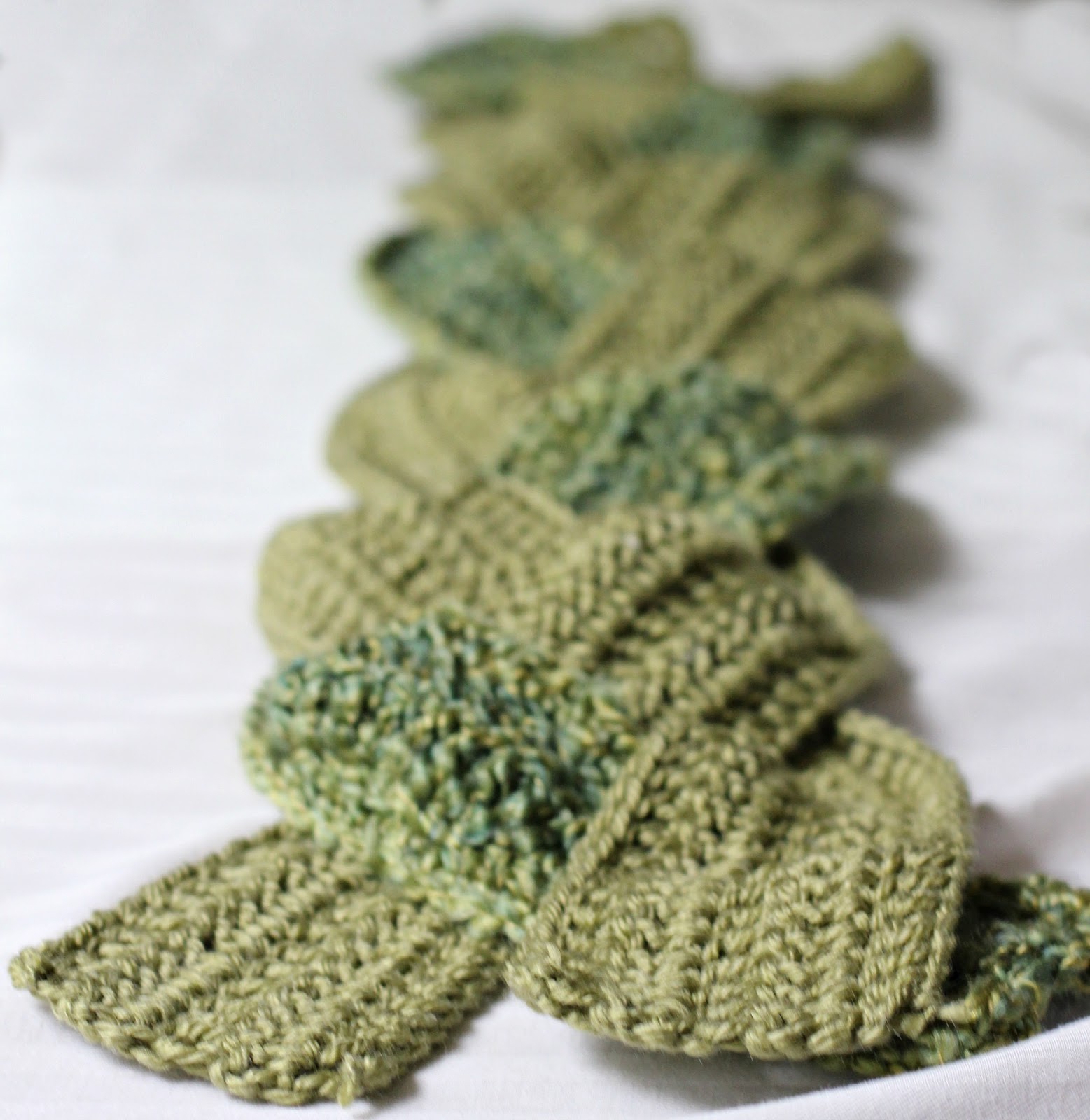 Crochet Braided Scarf Grateful Prayer Thankful Heart