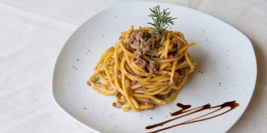 comer en venecia: bigoli con anatra