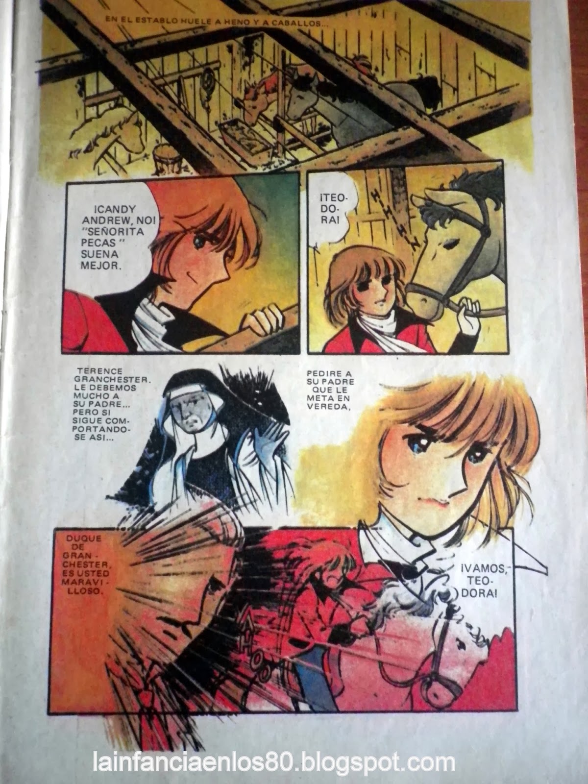 Manga Candy Candy Corazón número 16, Editorial Bruguera