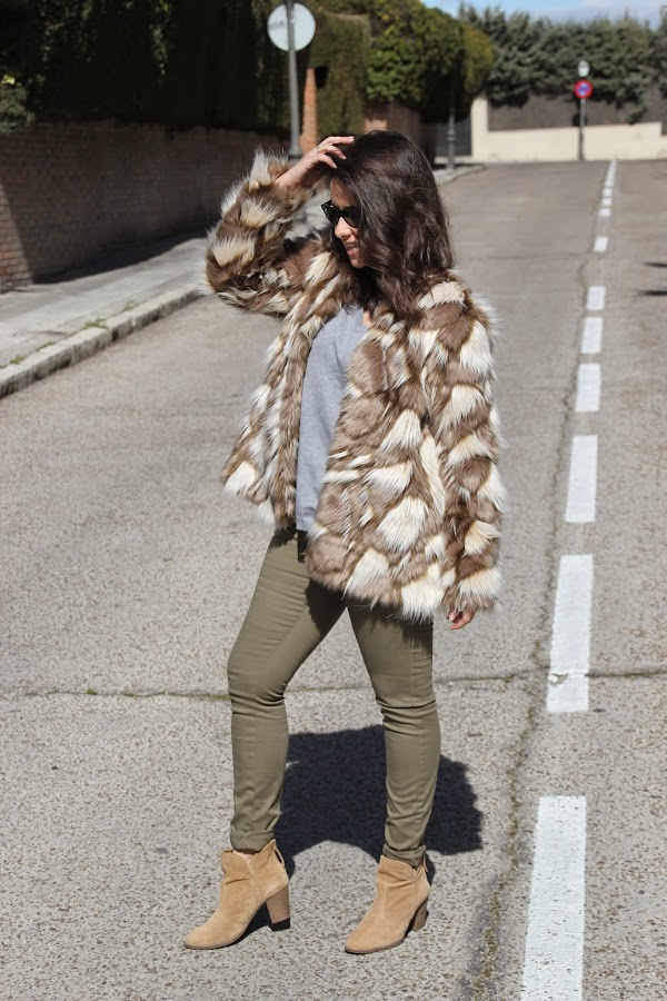 DIY Costura: Tutorial y patrones gratis Abrigo de Pelo para mujer