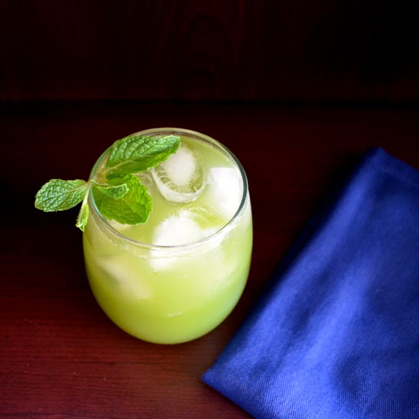 Happily Spiced Cucumber Lime Mint Agua Fresca