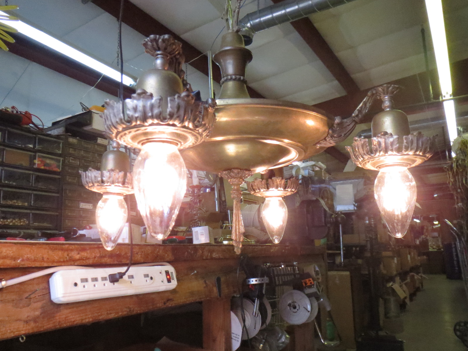 Lamp Parts and Repair Lamp Doctor Antique or Vintage Chandelier Gold