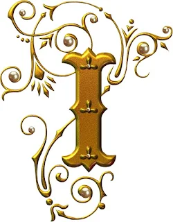 Abecedario Dorado Cuento de Hadas. Golden Alphabet for Fairy Tails