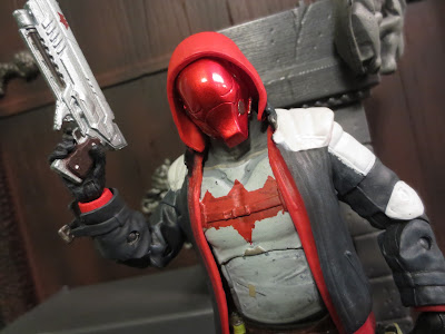 hood figure action knight arkham batman dc collectibles