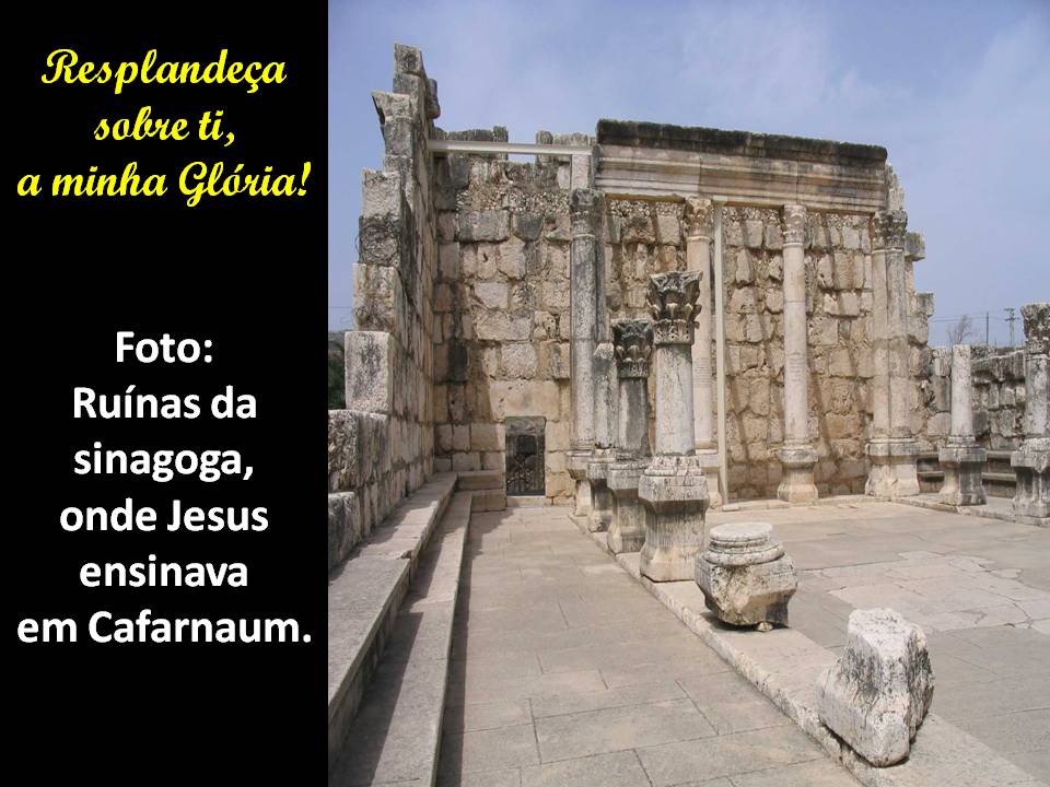 Slides: Cidades por onde Jesus passou e viveu...
