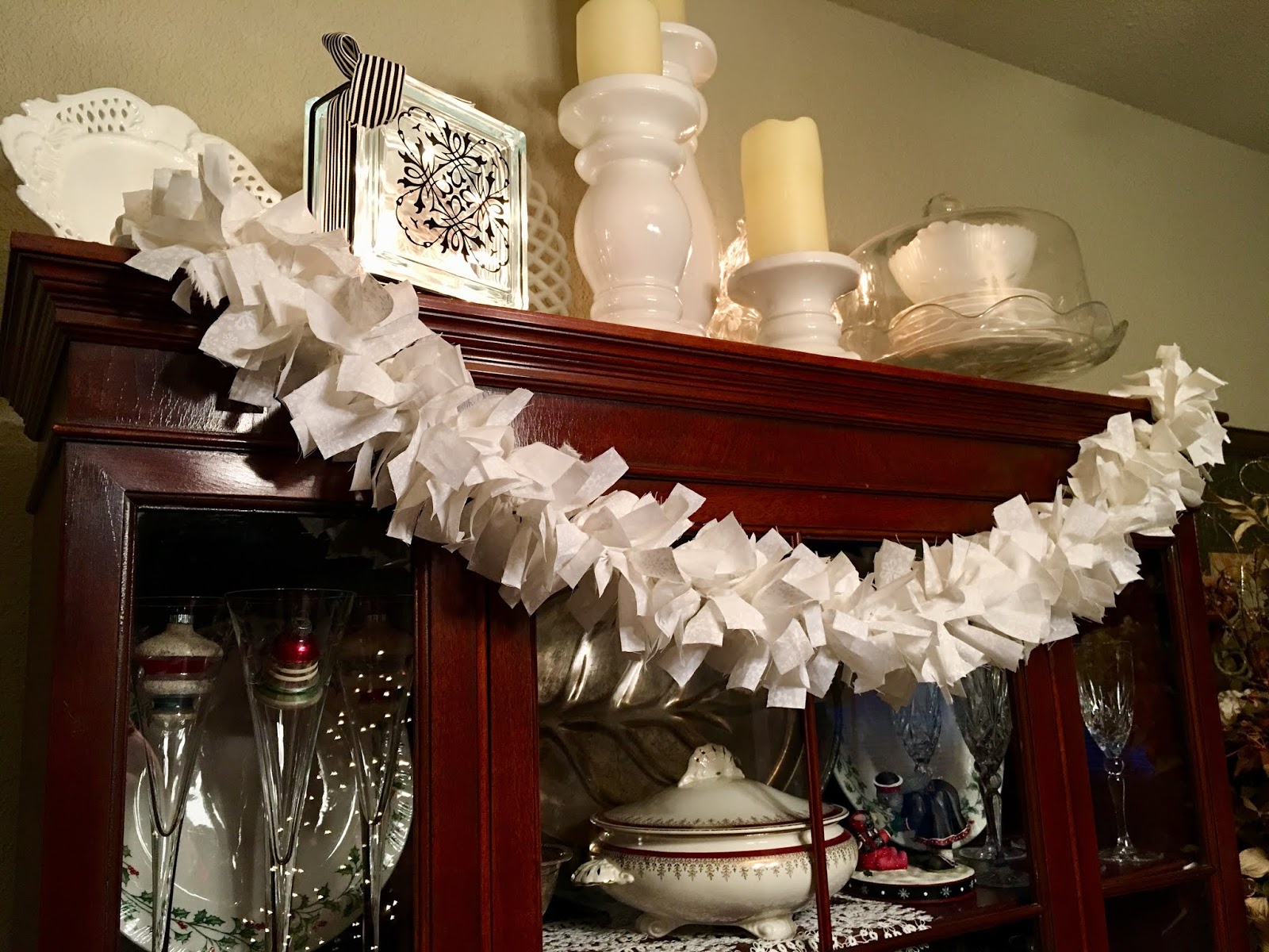 Christmas Rag Garlands DIY