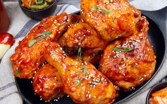 Resep Ayam Bumbu Saus Barbeque Korea