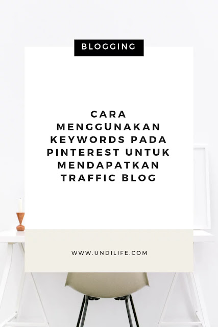 Menemukan kata kunci pada Pinterest