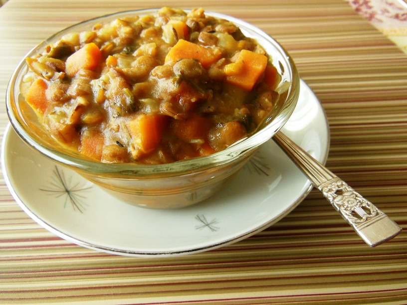 Chumkie's Kitchen Green Lentils & Carrot Stew