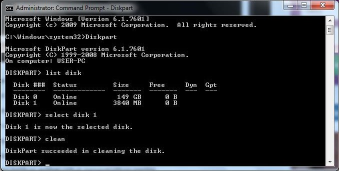Tutorial Format Flashdisk Dengan Command Prompt