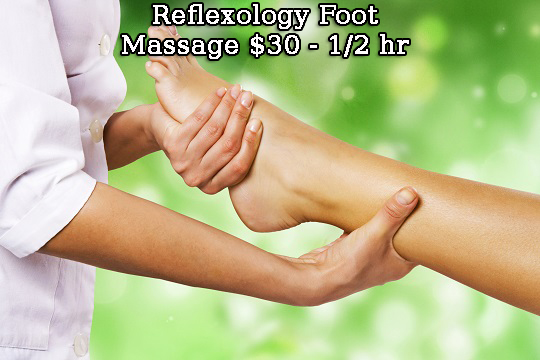 reflexology foot massage therapy session columbus ohio spa