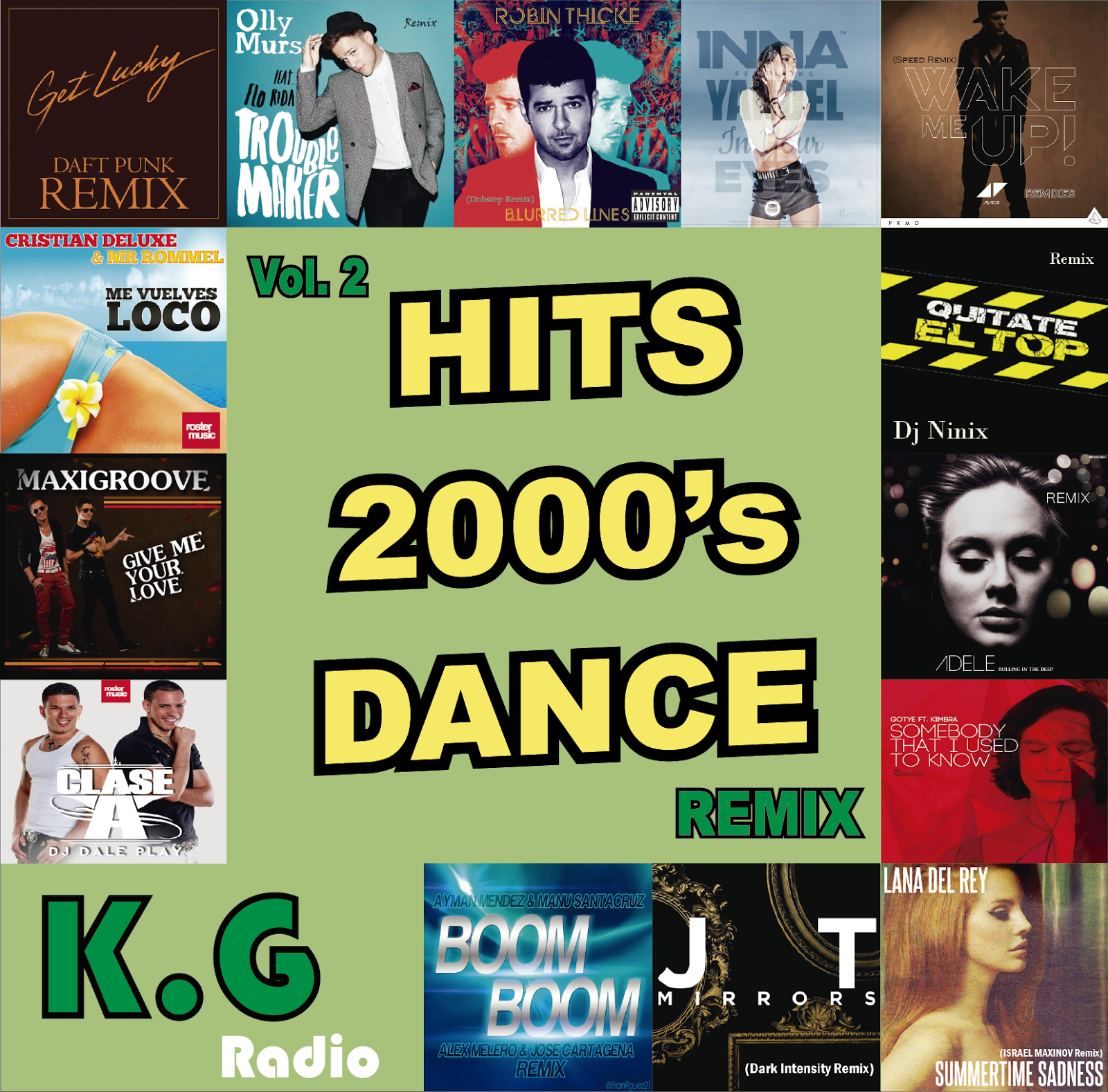 KG Radio Dance 2000's
