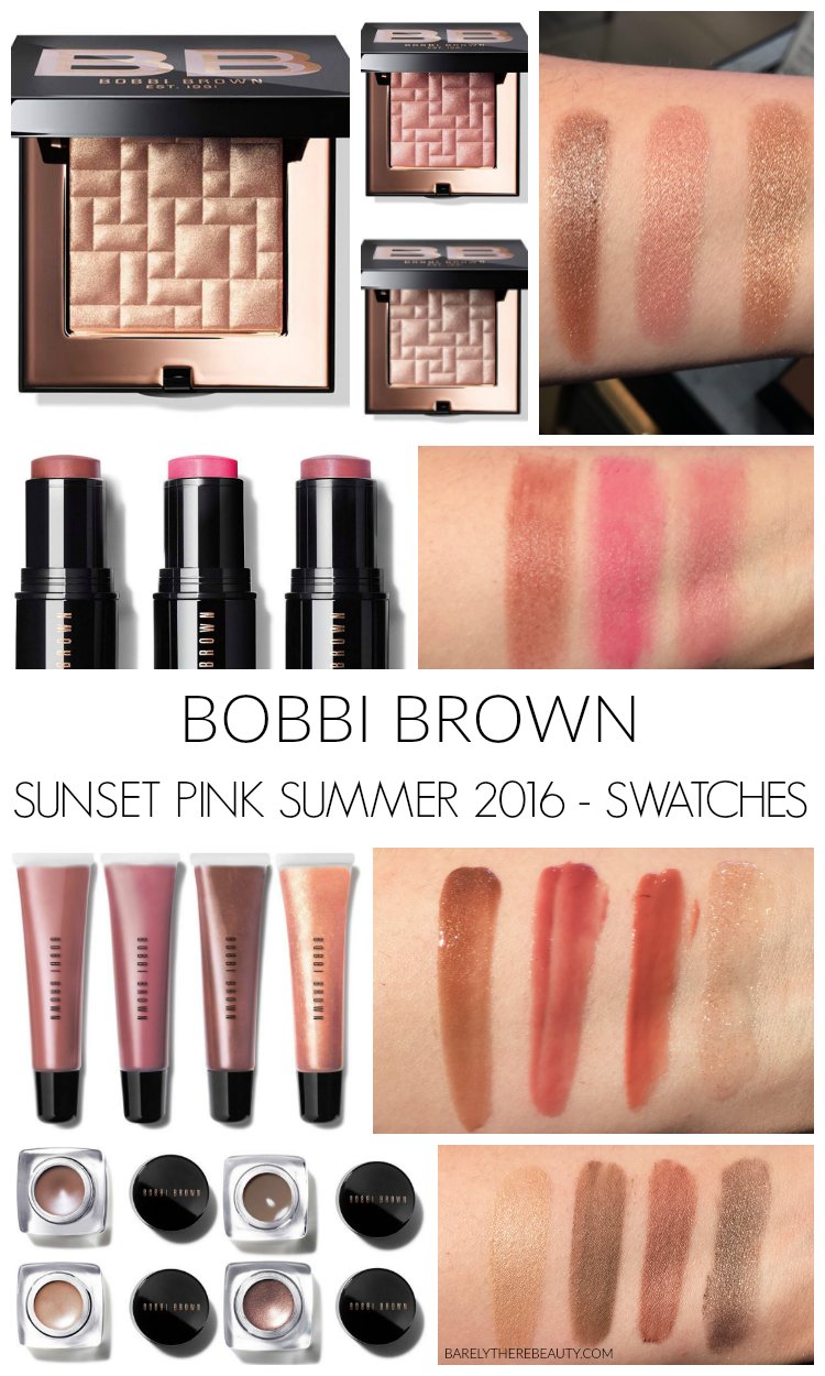 BOBBI BROWN SUNSET PINK SUMMER 2016 br FIRST IMPRESSIONS