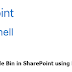 Empty SharePoint Recycle Bins Programmatically with PowerShell