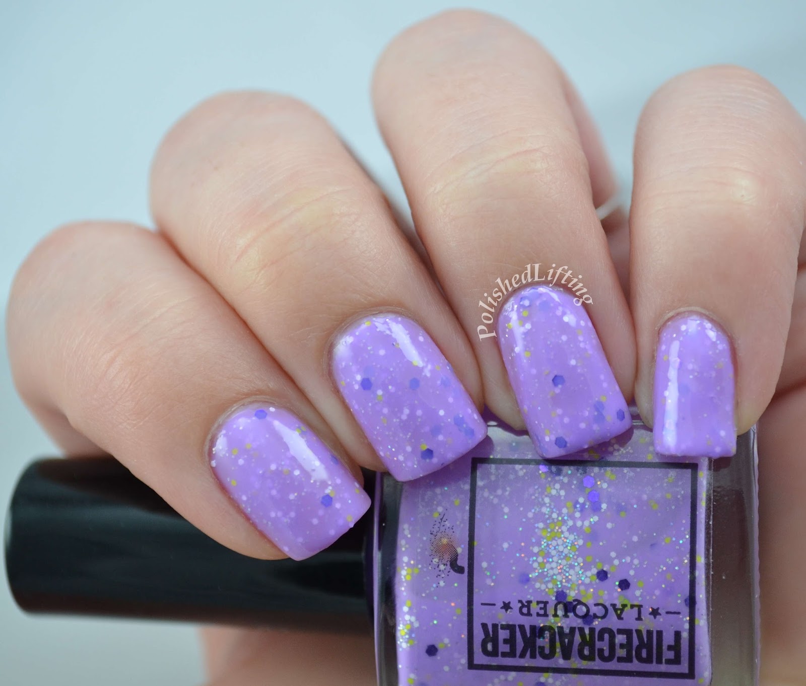 Firecracker Lacquer Purple Peep-le Eater Indie Mani Bunny Box